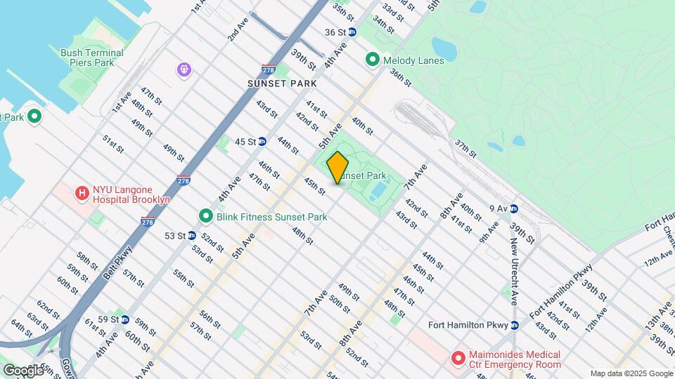 574 44th St Map and Location Details