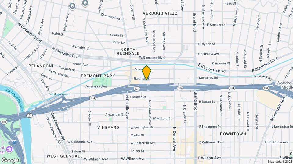 408 Burchett St, Unit 5 Mapa y Detalles de la Ubicación