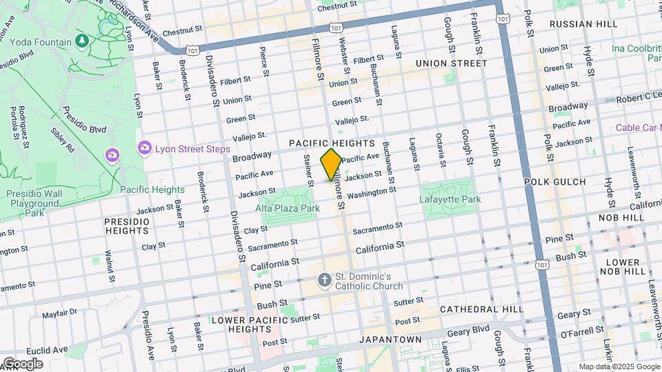 2429 Jackson St Mapa y Detalles de la Ubicación