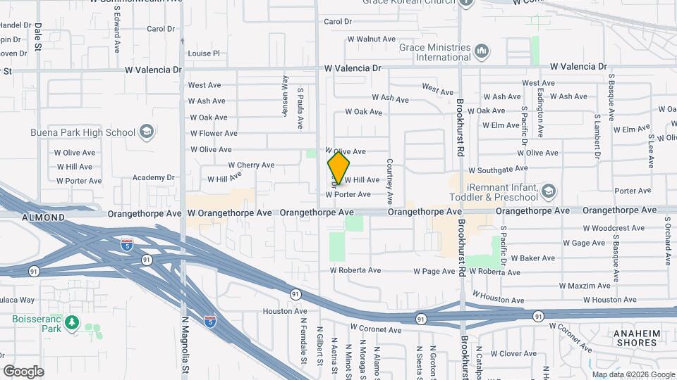 2143 W Porter Ave Map and Location Details