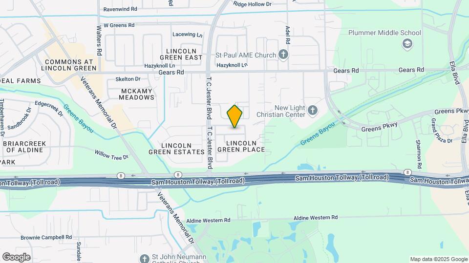 1826 Live Oak Hill St Map and Location Details