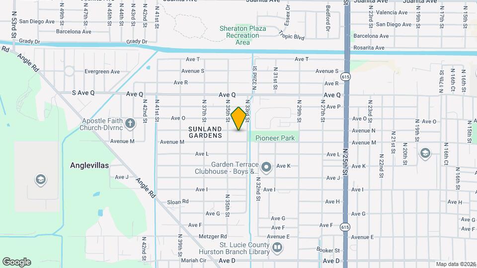 3307 Avenue N Map and Location Details