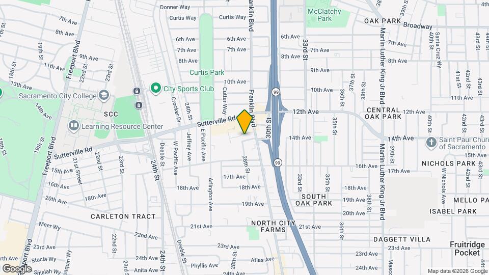 2830 14th Ave Mapa y Detalles de la Ubicación