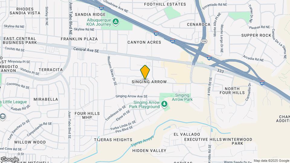 12842 Dorado Dr SE Map and Location Details