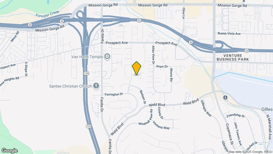 9306 Northridge Pl Map and Location Details