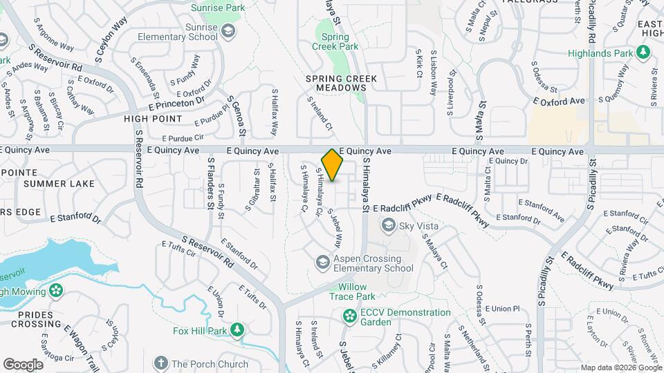 4409 S Jebel Ln Map and Location Details