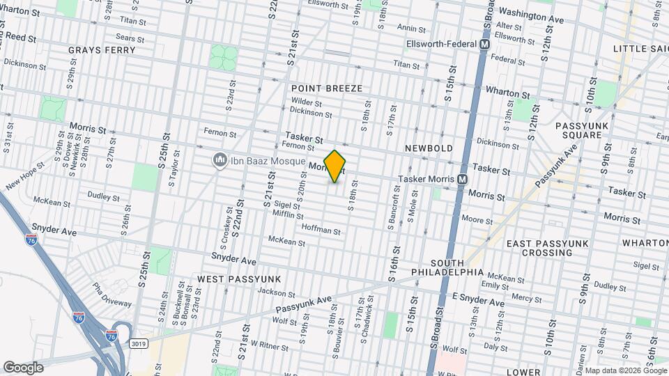 1742 Dorrance St Map and Location Details