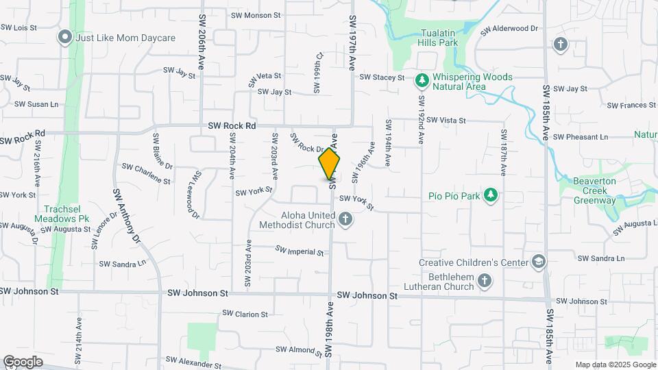 2005 SW 198th Ave Map and Location Details
