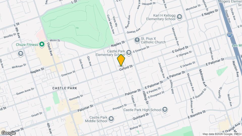 1198 Tobias Dr Map and Location Details