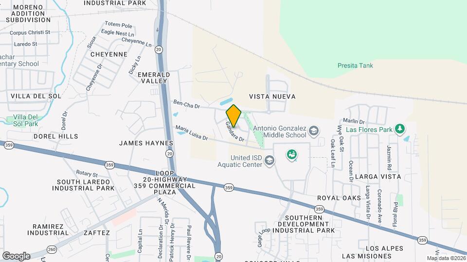 519 Gandara Dr Map and Location Details