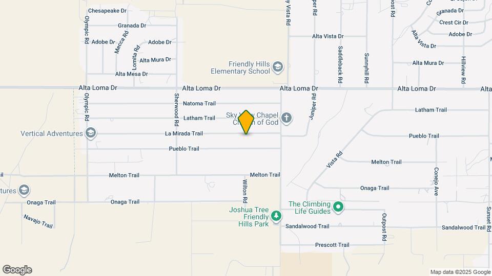 60769 La Mirada Trail Map and Location Details