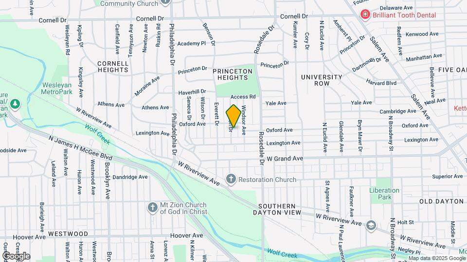 1126-1128 Vernon Dr Map and Location Details