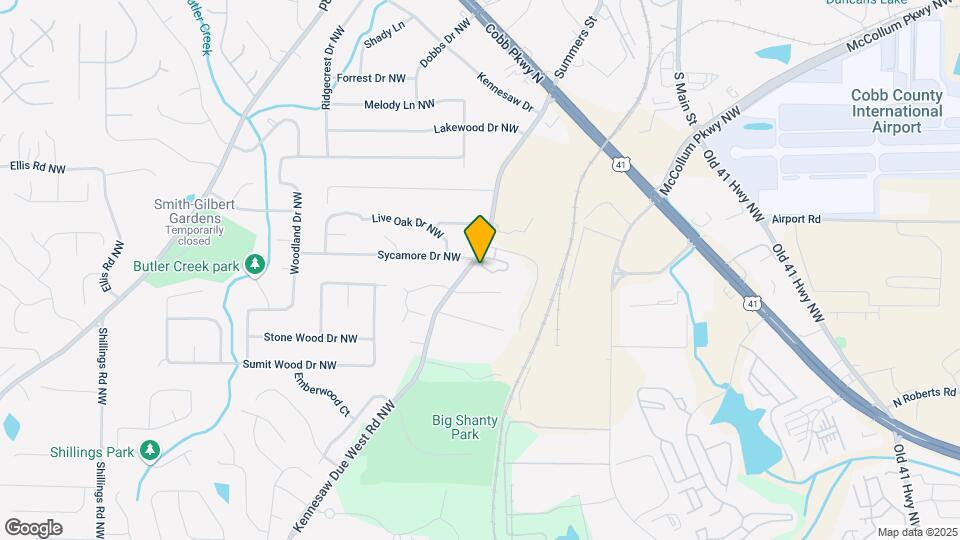 2210 Orchard Park Cir NW Map and Location Details