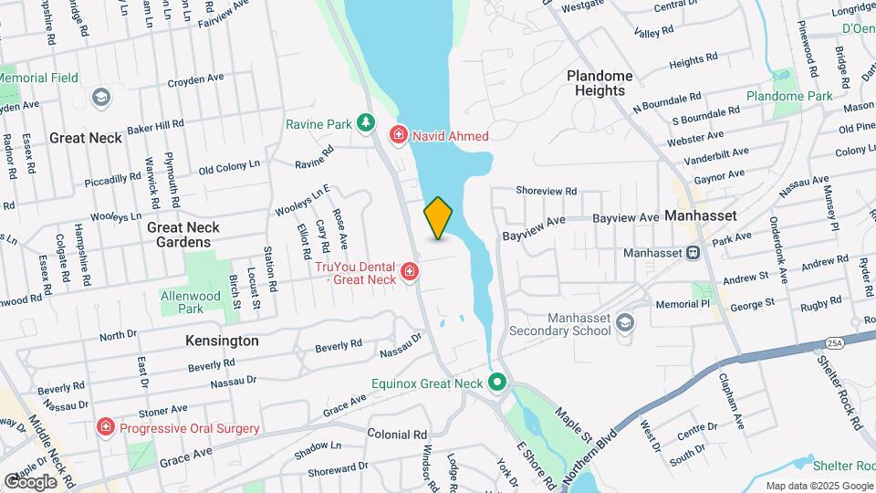 240 E Shore Rd Mapa y Detalles de la Ubicación
