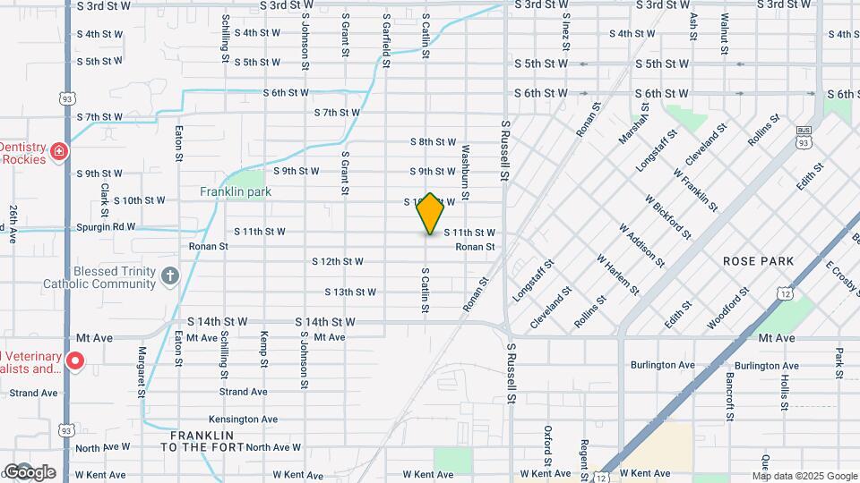 1310 S Catlin St Map and Location Details