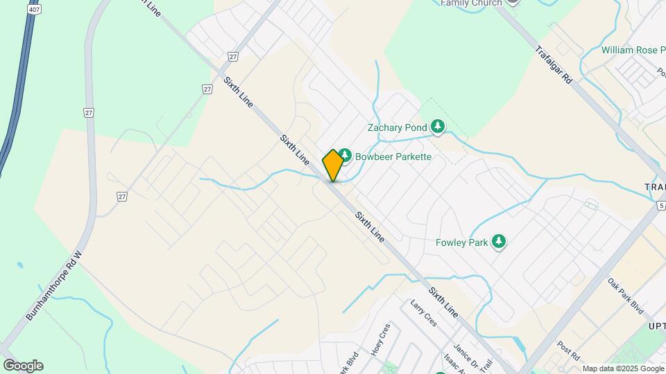 3315 Sixth Line Map and Location Details