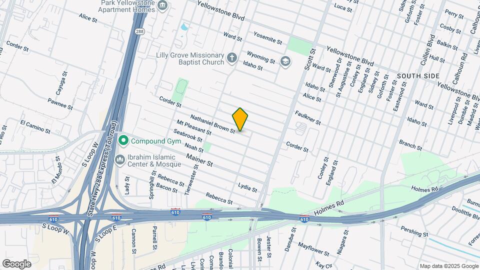 3720 Nathaniel Brown St Map and Location Details
