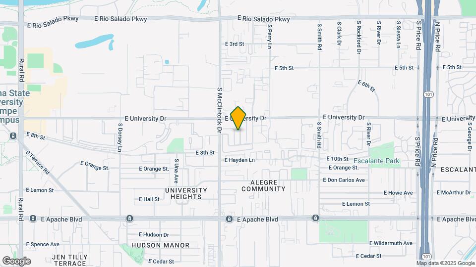908 S Casitas Dr Map and Location Details