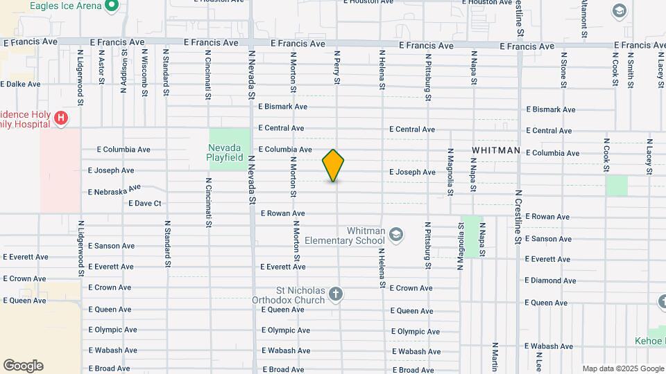 1327 E Nebraska Ave Map and Location Details