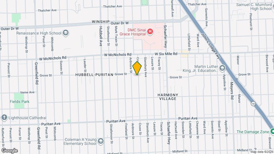 16663 Cruse St Map and Location Details