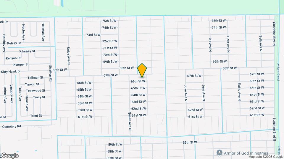 3204 66th St W Map and Location Details