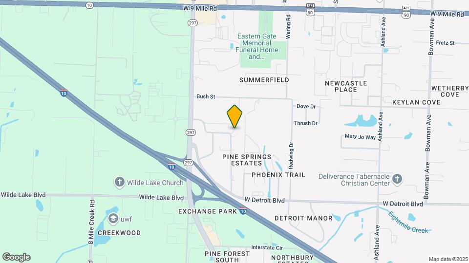 8676 Sharon Ln Map and Location Details