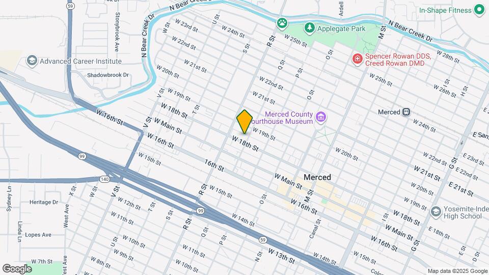 1819 Q St Map and Location Details