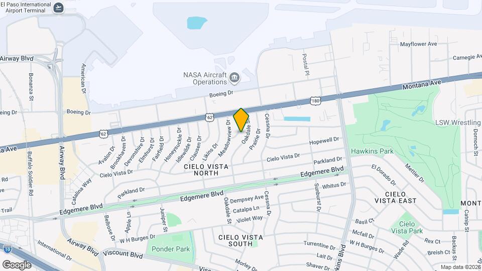 1504 Nueces Way Map and Location Details