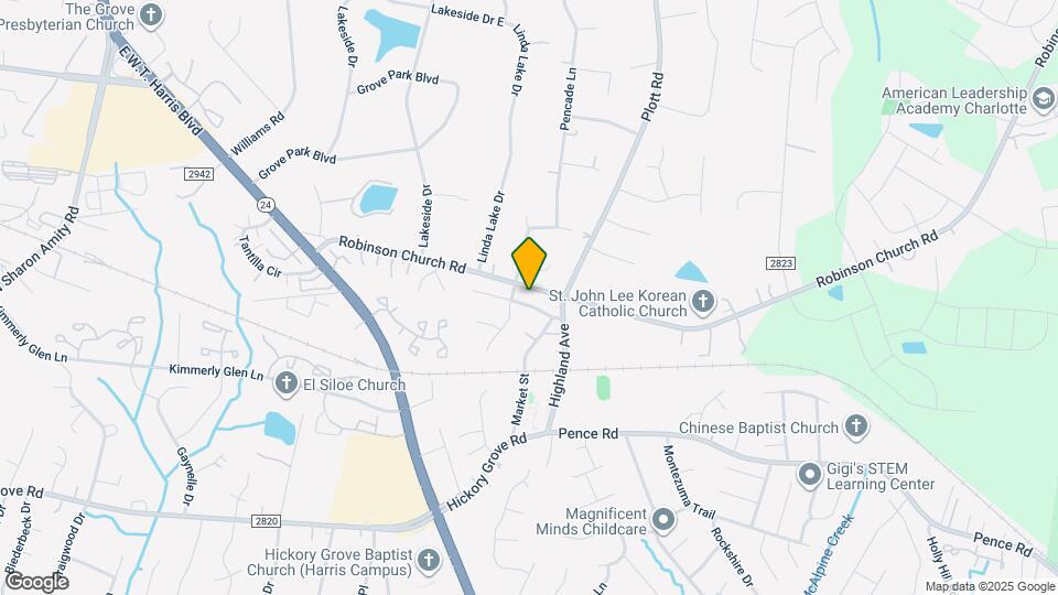 6609 Wickville Dr Map and Location Details