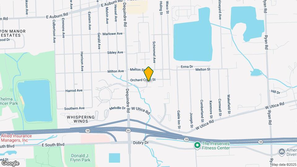 2280 Orchard Crest St Map and Location Details