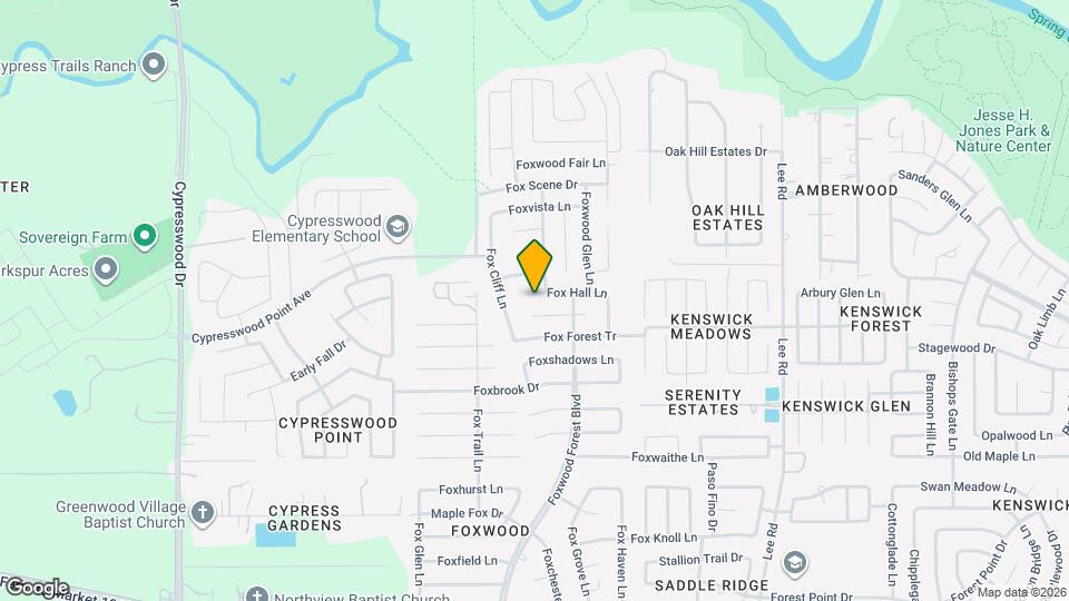 7218 Fox Hall Ln Map and Location Details