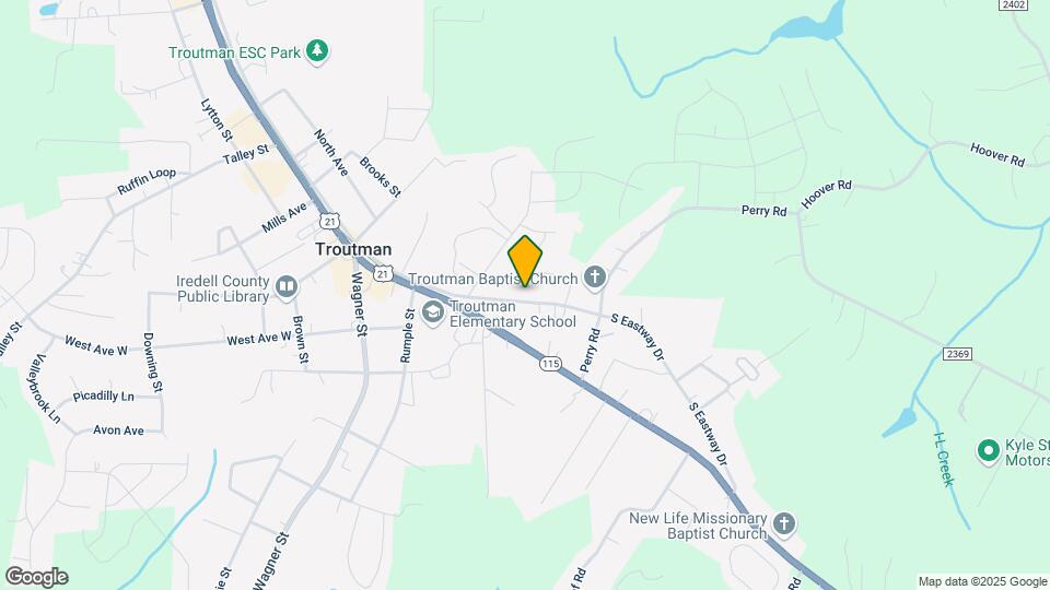 333 S Eastway Dr Map and Location Details