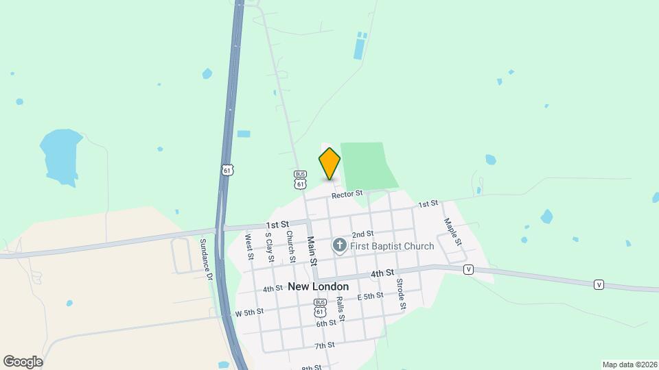 New London Apartments Map and Location Details