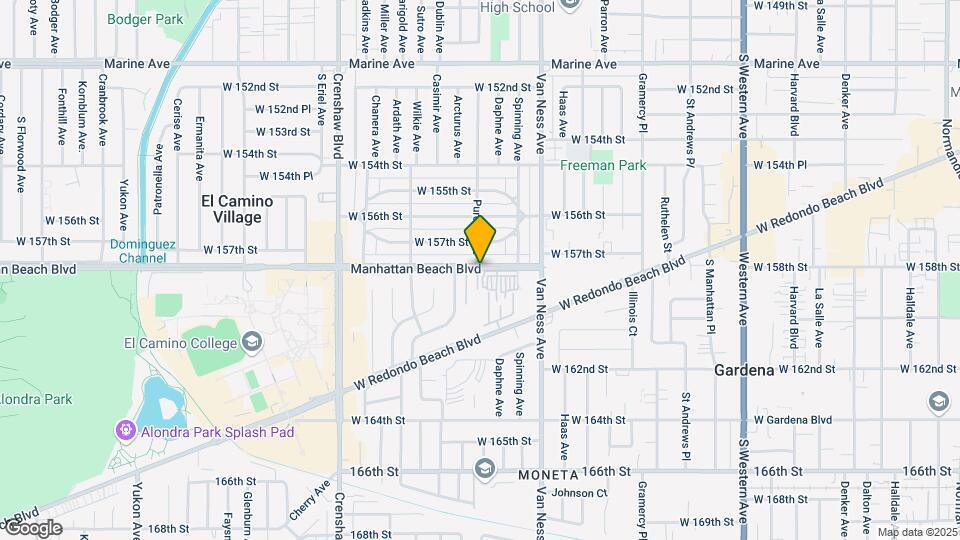 2440 Manhattan Beach Blvd Map and Location Details