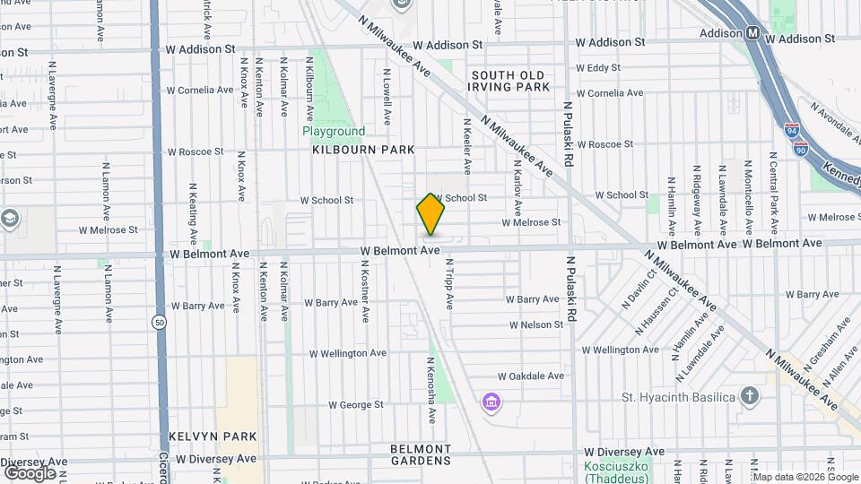 4246 W Belmont Ave Map and Location Details