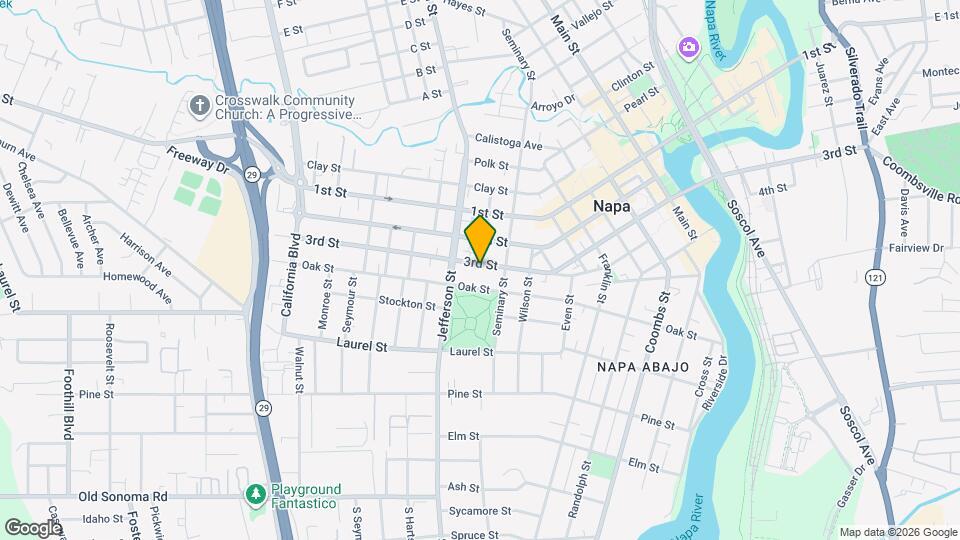 1745 3rd St Map and Location Details