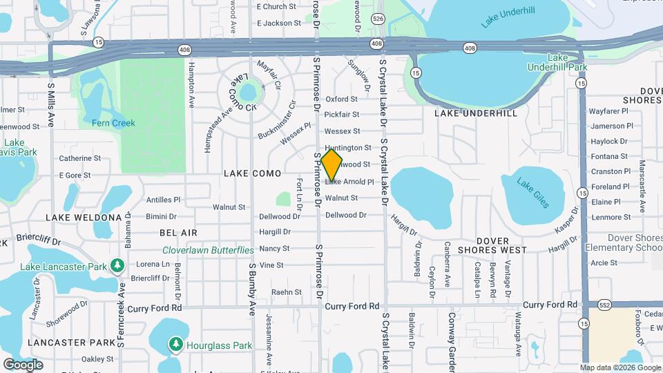 2814 Lake Arnold Pl Map and Location Details