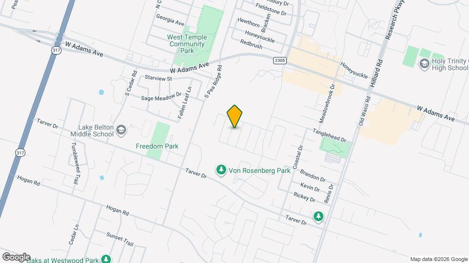 523 Hayfield Ln Map and Location Details