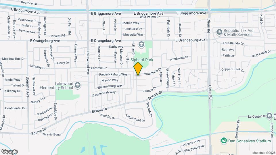 3401 Winchester Ct Map and Location Details