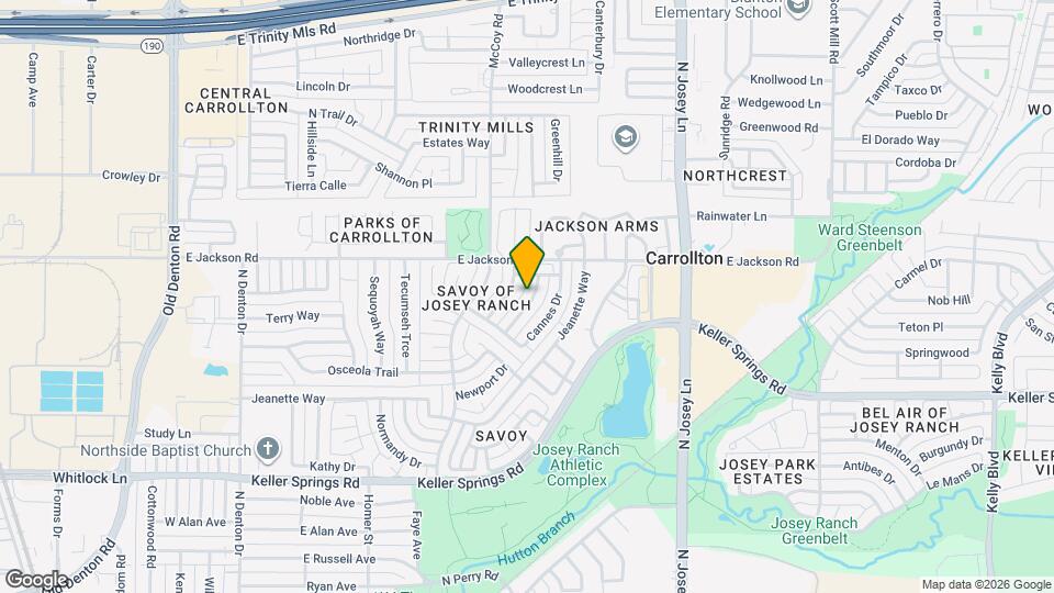 2119 Dover Dr Map and Location Details