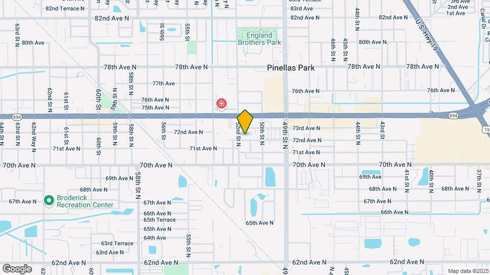 5141 72nd Ave N Mapa y Detalles de la Ubicación