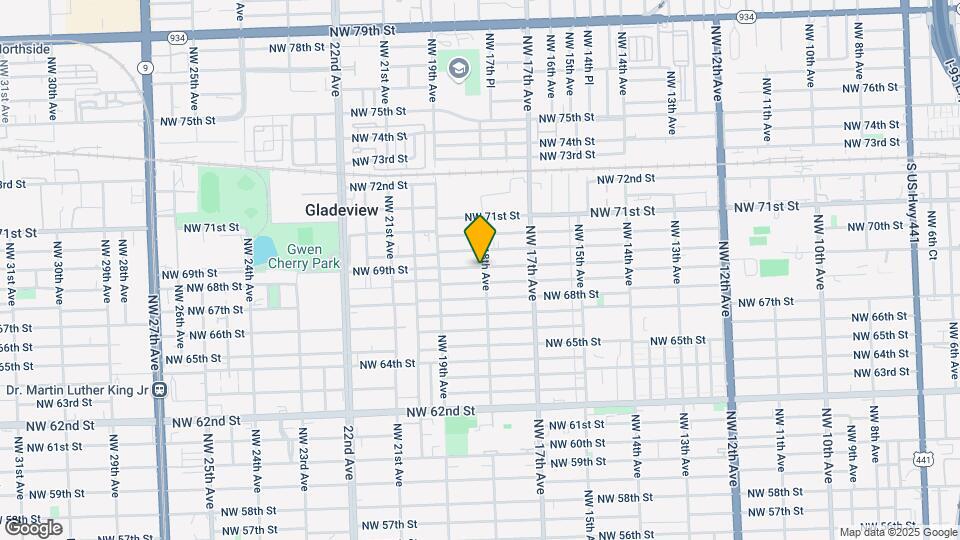 6874 NW 18th Ave Map and Location Details