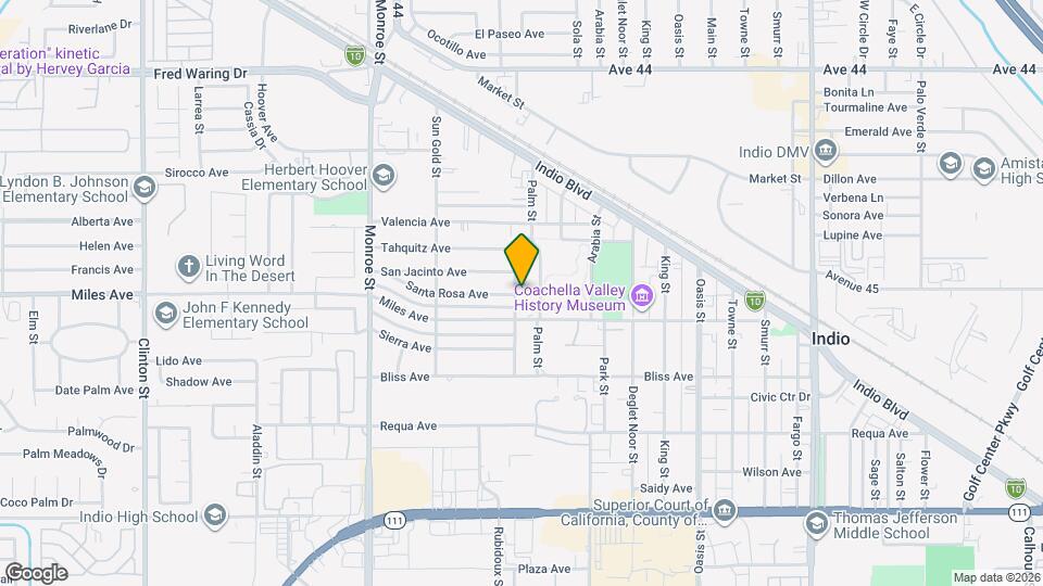 44900 Rubidoux St Map and Location Details