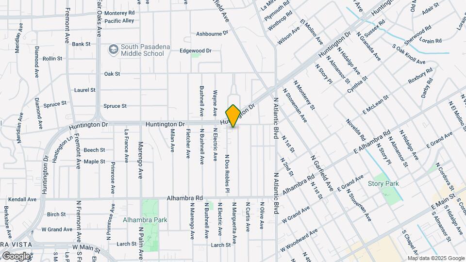 1009-1013 N. Marguerita Ave. LLC Mapa y Detalles de la Ubicación