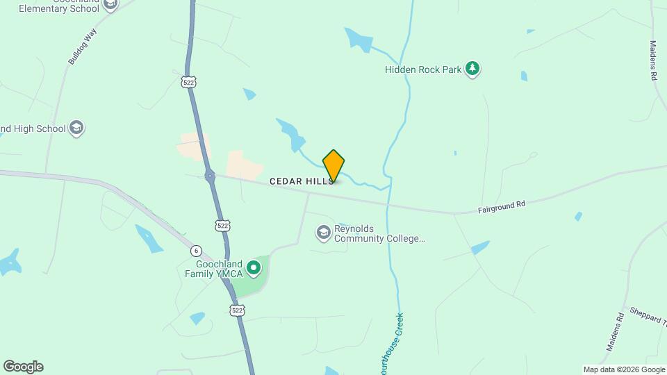 2640 Fairground Rd Mapa y Detalles de la Ubicación