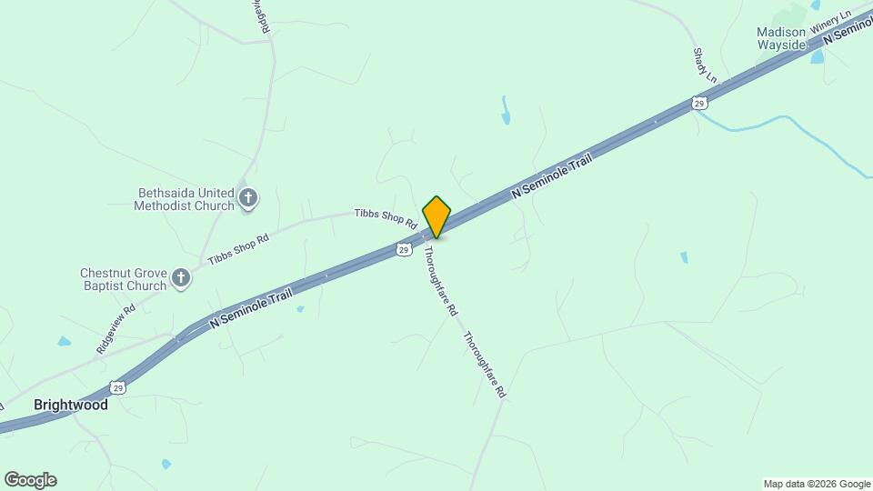 37 Thoroughfare Rd Map and Location Details