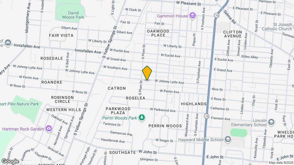 331 W Johnny Lytle Ave Map and Location Details