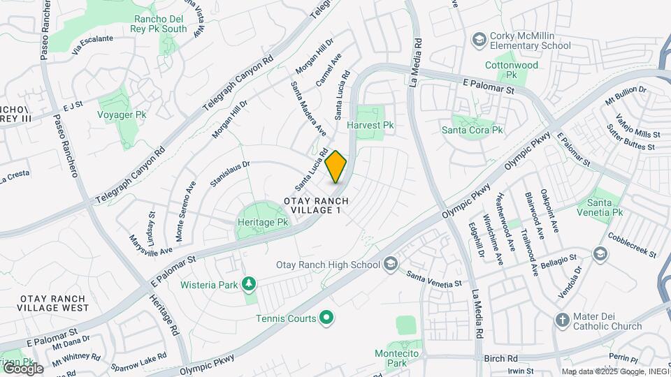1530 Amador St Map and Location Details