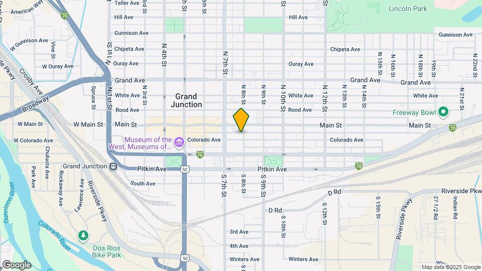 760 Colorado Ave Map and Location Details