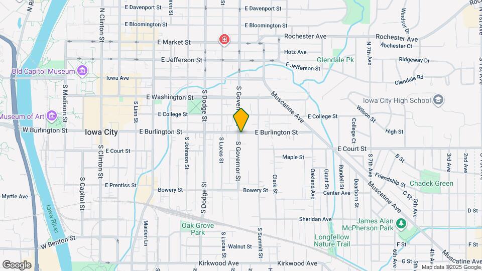 903 E Burlington St Map and Location Details
